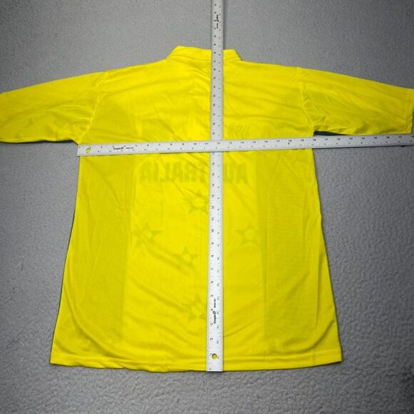 Australia Cricket Jersey Mens Medium Yellow ACB ICC World Cup National Team 40 - Picture 13 of 16